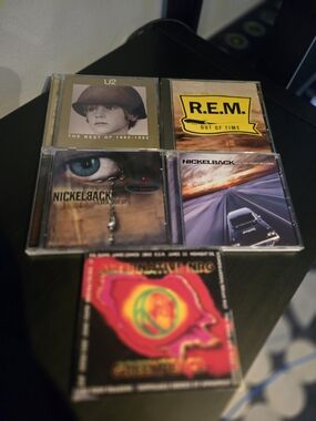 Assorted Music CD Singles - Mixed Artists Nickleback, U2, R.E.M.